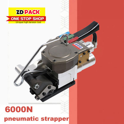 Buy Unique high tension tool 6000N Pneumatic Strapping Tool Packaging Strapping Machine for 32mm PET strap heavy duty applications online manufacture