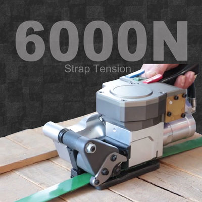 Buy Pneumatic Strapping Tool Semi-automatic 6000N Max.Tension Strapping Machine for 32mm PP/PET Hand Carton Packing Tensioner Cutter online manufacture