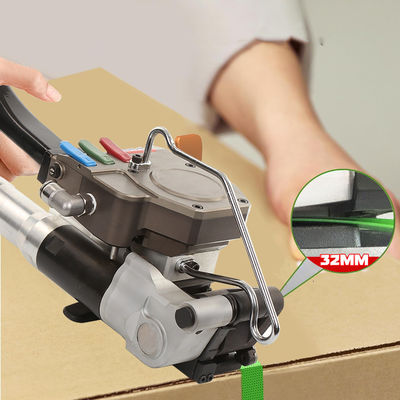 Buy Logistic High Tension Pneumatic Plastic Strapping Tool Air Power Portable Strapping Machine online manufacture
