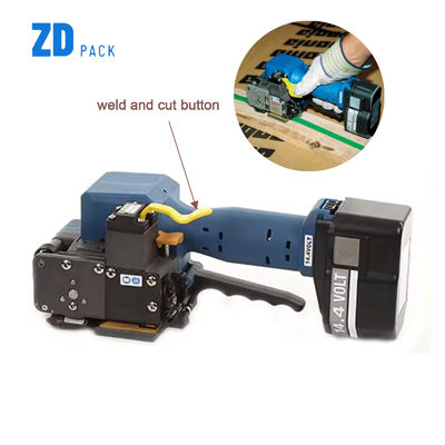 Buy PP/PET strap packing battery pallet strapper carton plastic band strapping seal making machine battery powered strapping machine online manufacture