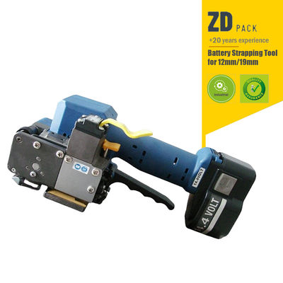 Buy single thumb operation tensioning sealing battery operated strapping machine strap welding machine for pp/pet straps packages online manufacture