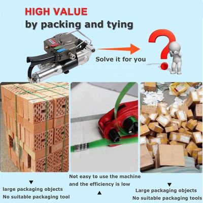 Buy Upgrade Your Packaging Process with Our Pneumatic Plastic Strapping Tool for Industrial online manufacture