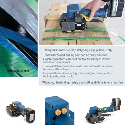 Battery Powered PET Strapping Tool