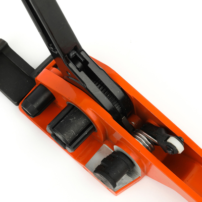 Manual PET Strapping Tensioner for 9-19mm Bands Orange JPQ19R